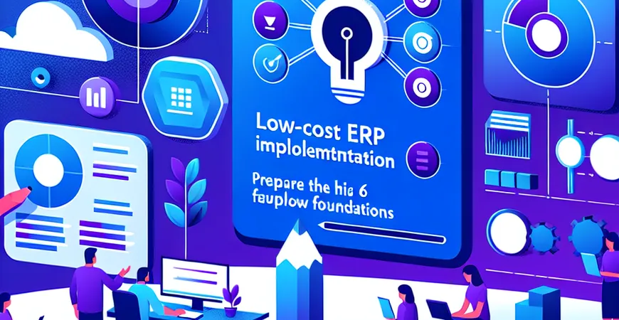 低成本 ERP 实施指南：先做好这 6 项基础准备